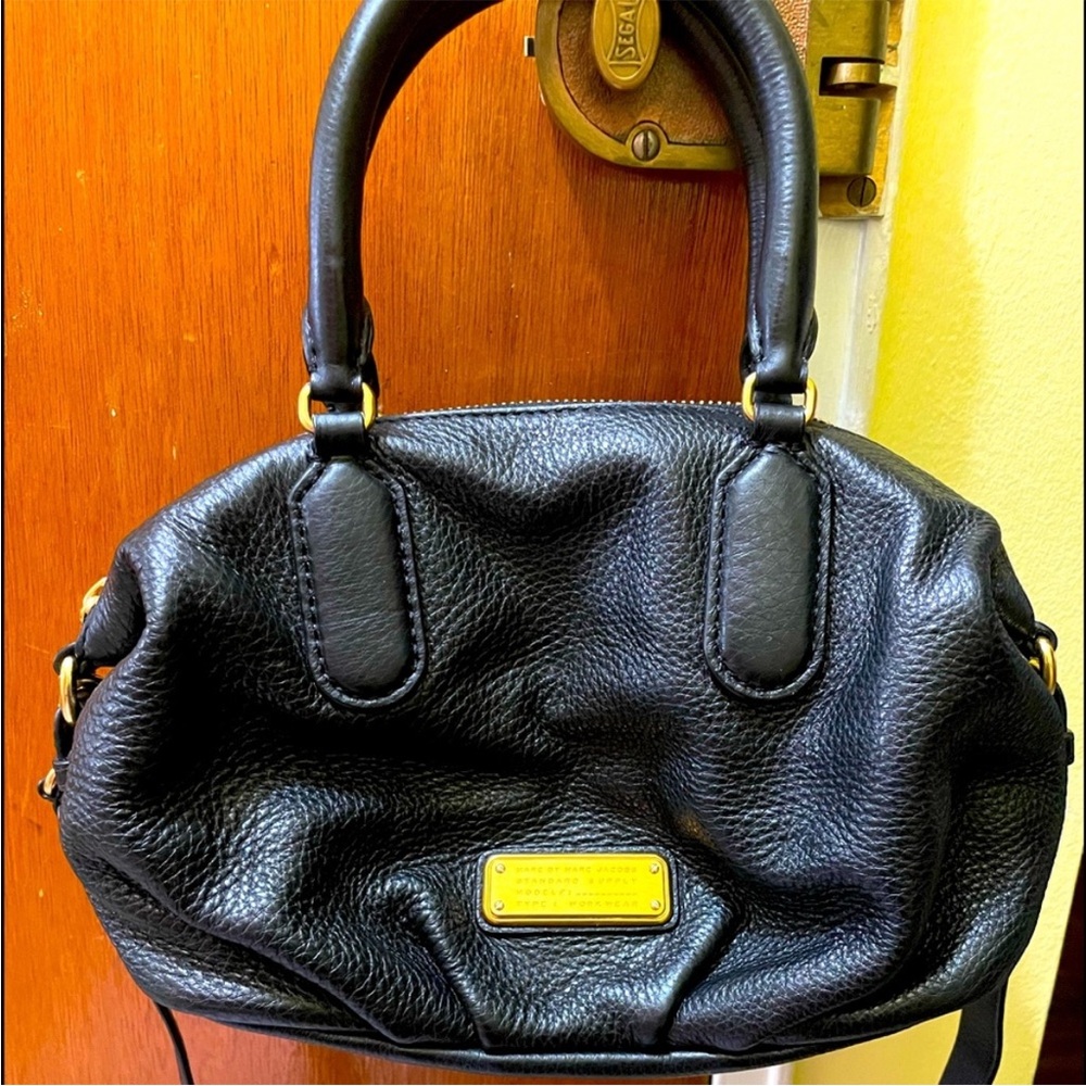 Marc By Marc Jacobs Black Leather Satchel